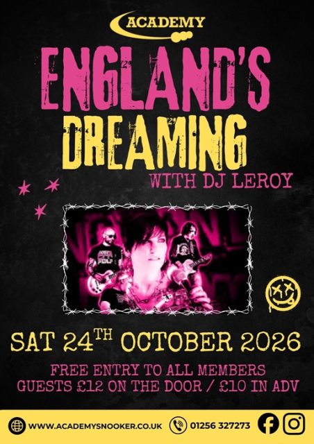 Englands dreaming 24th October 2026