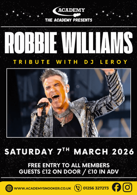 Robbie Williams 7th March 2026